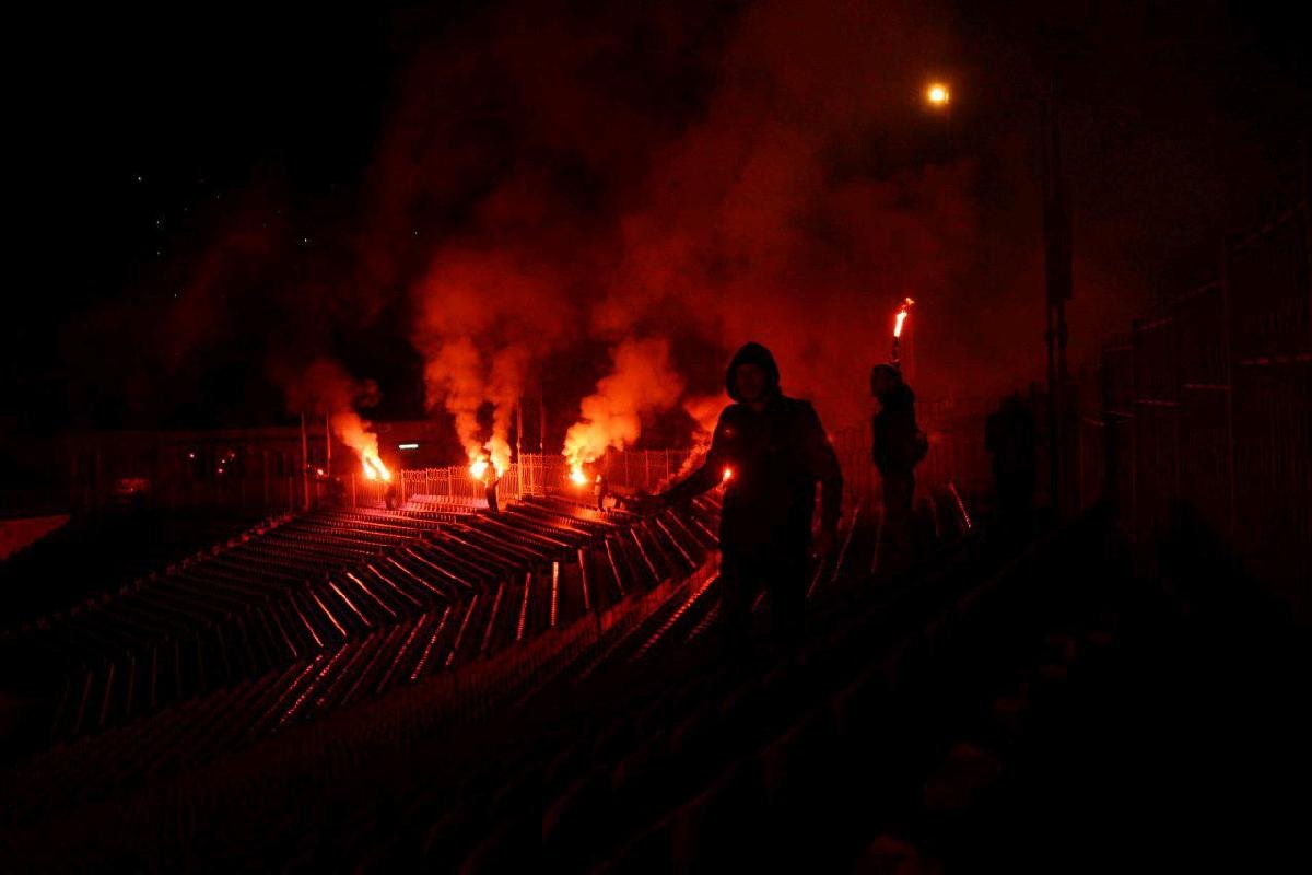 Приехали фанаты с других городов
