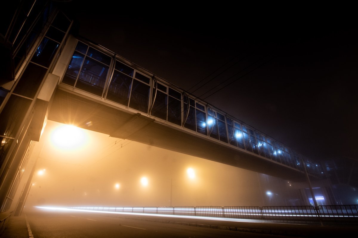 Ночной город спит