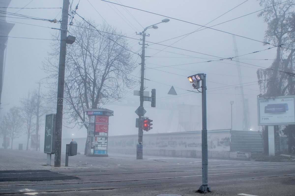 Холодное утро ноября