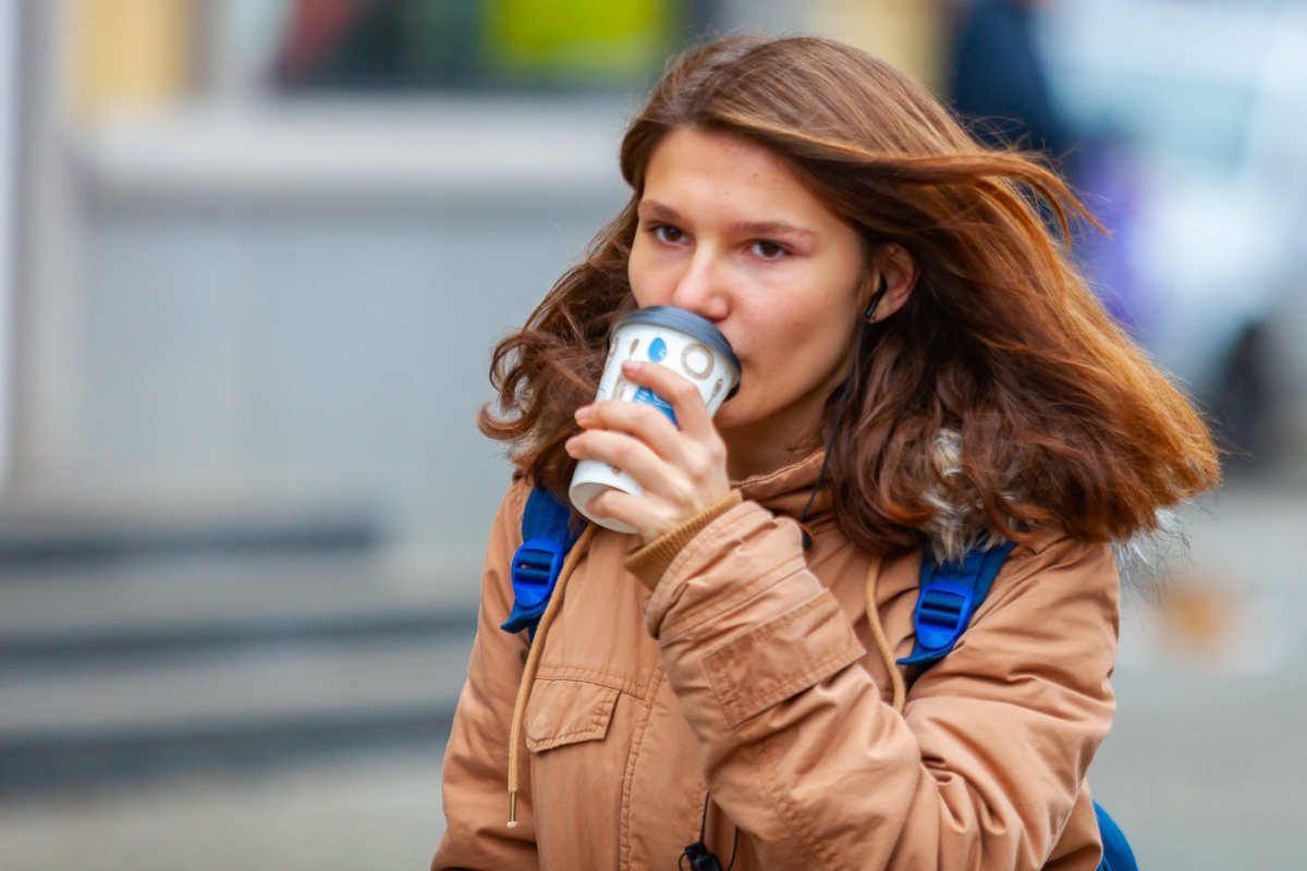 Настолько холодно, что хочется нырнуть в чай