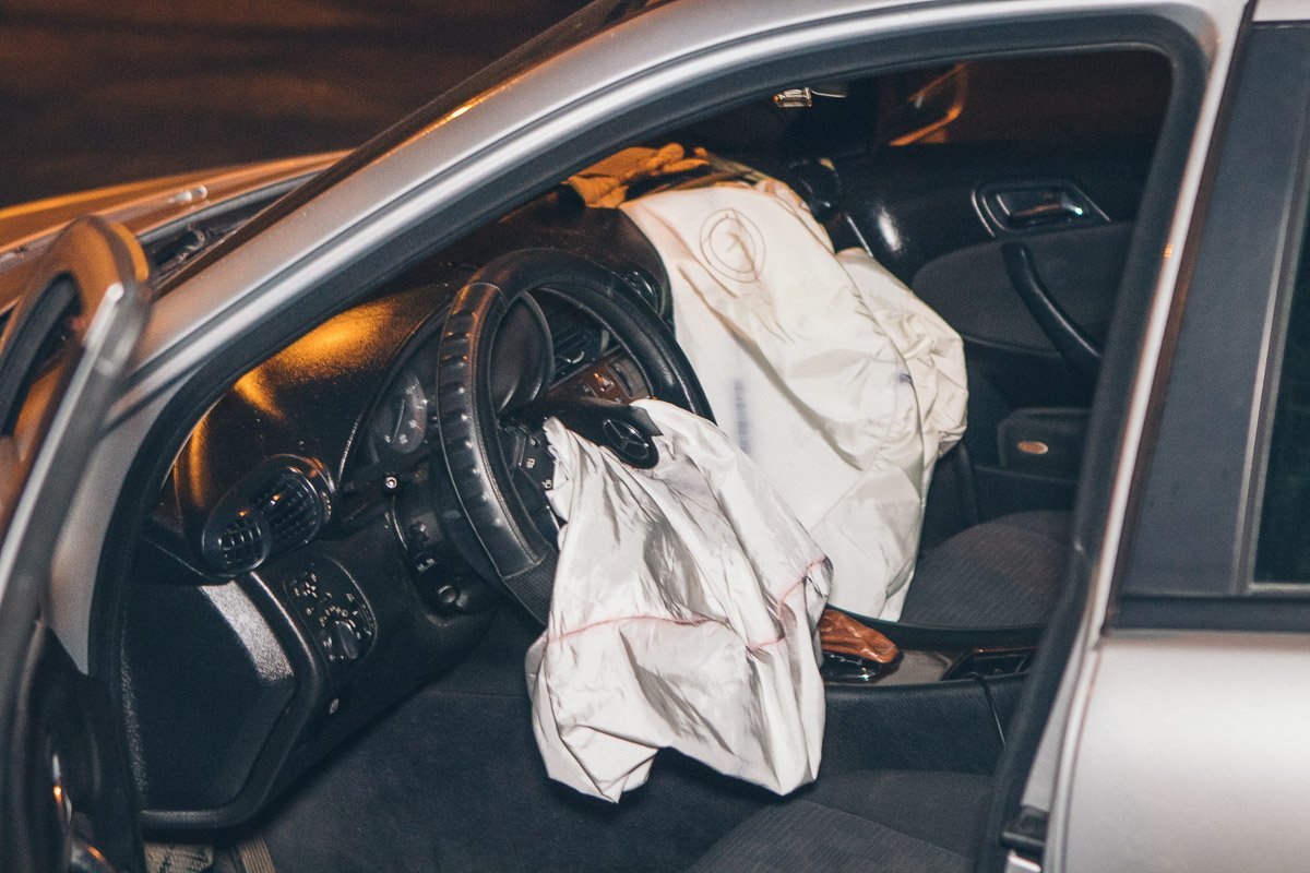 В аварии никто не пострадал 