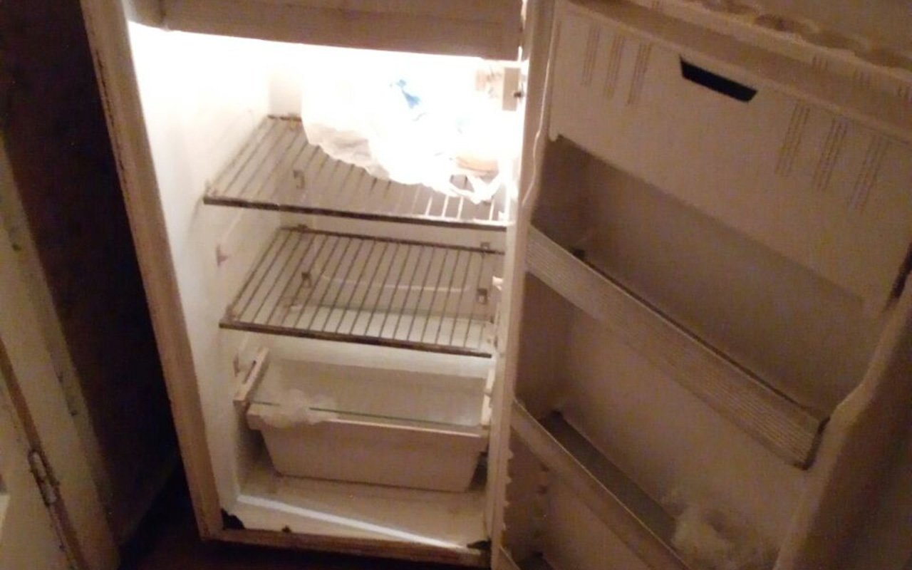 В холодильнике не было ничего, кроме сырой тыквы В холодильнике не было ничего, кроме сырой тыквы