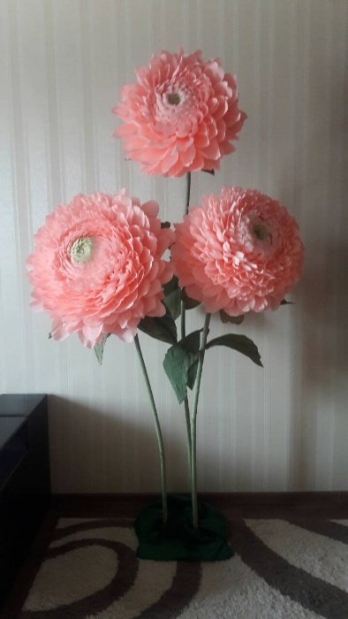 Цветы из бумаги