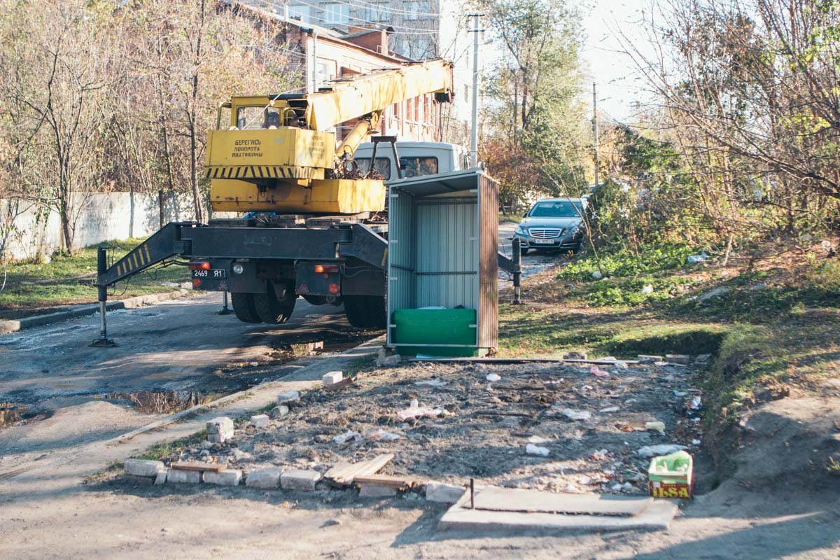 Все, что осталось от продуктового магазина