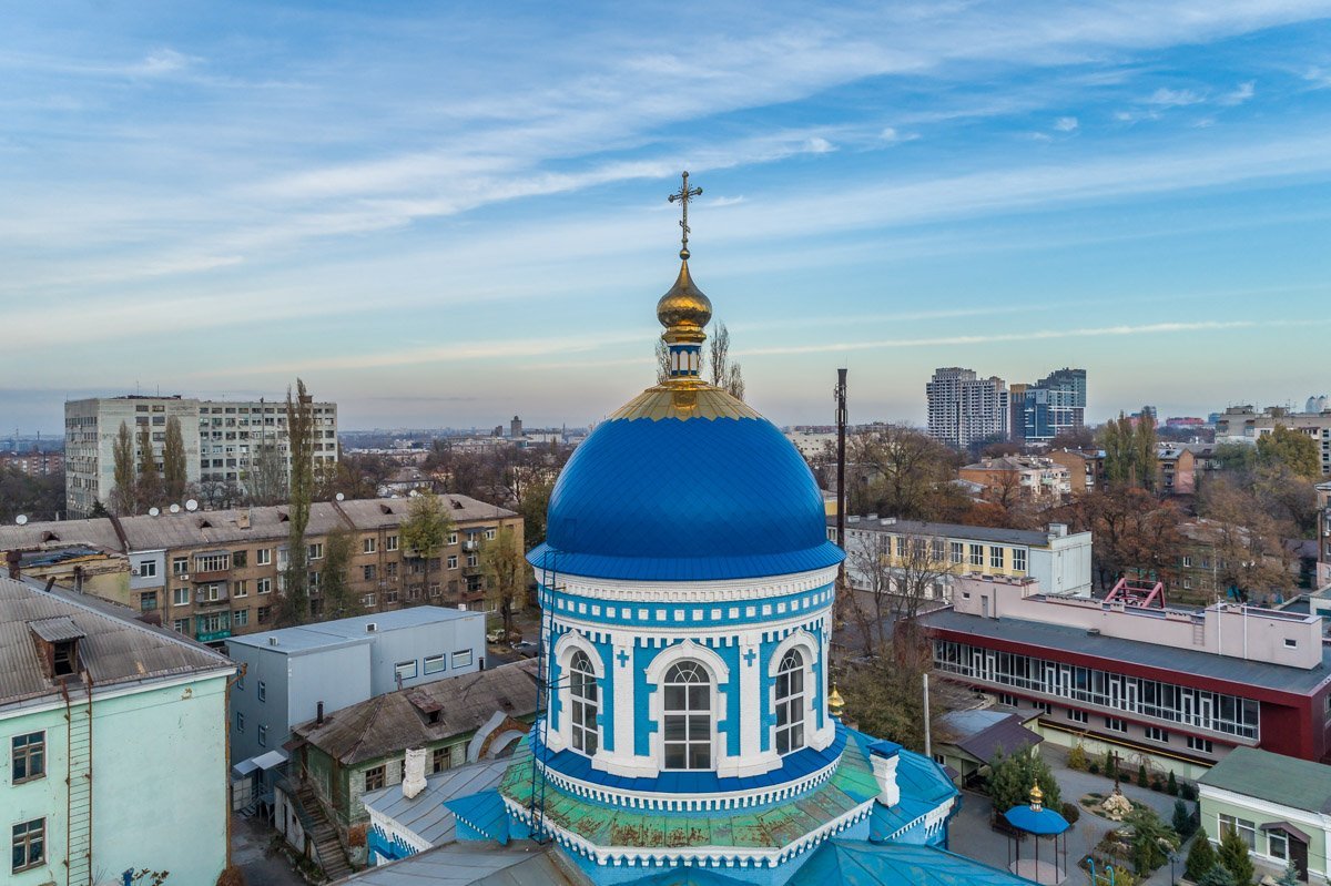 Раньше храм был зеленым Раньше храм был зеленым