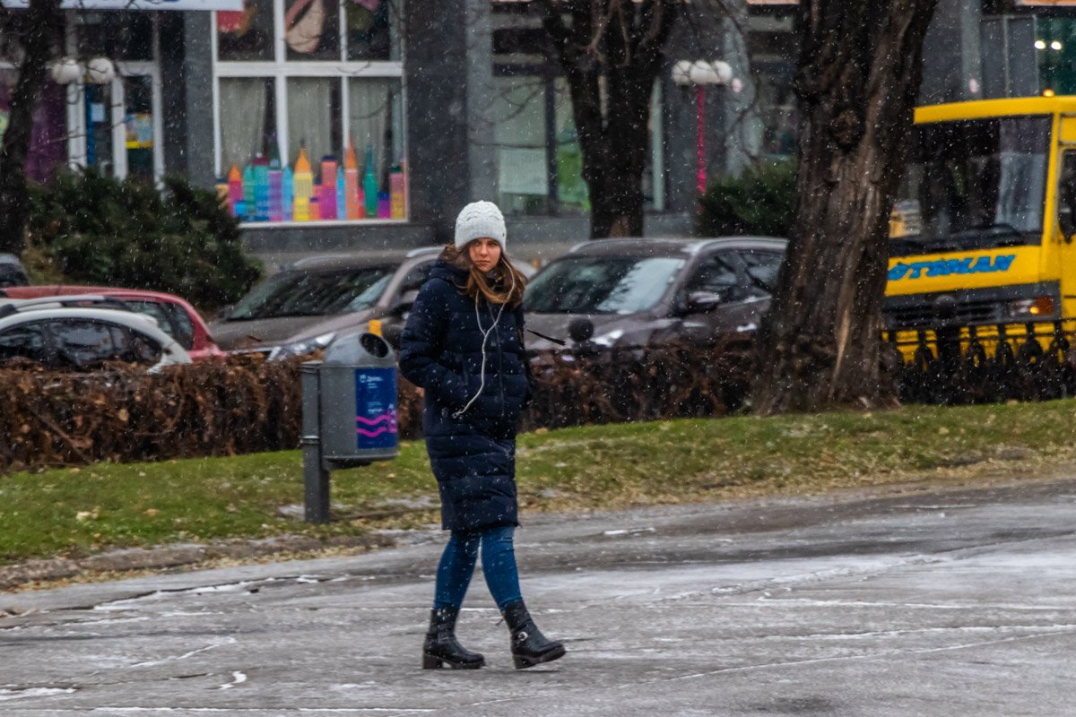 Снежная "пощечина" от ранней зимы