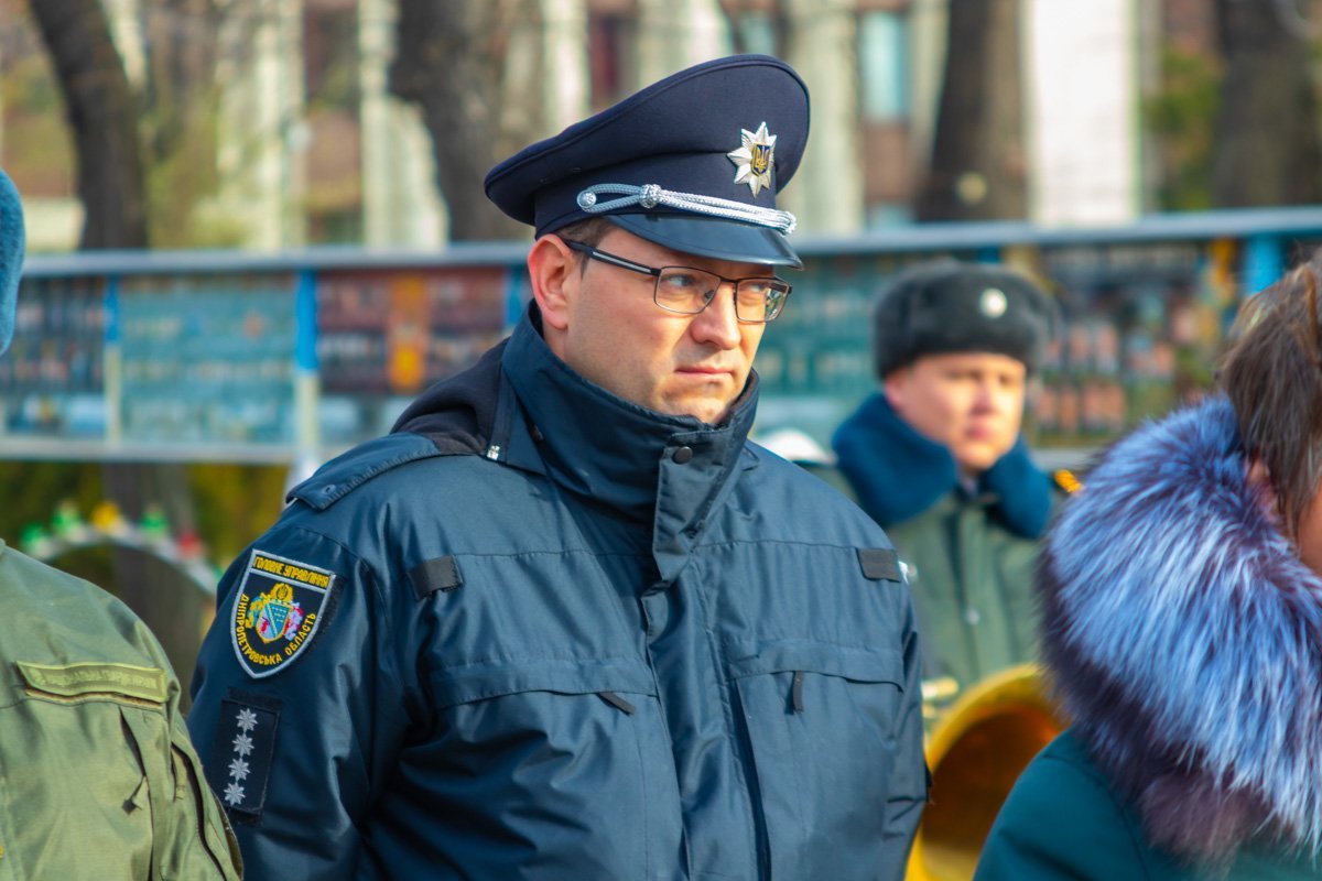 Владимир Богонис, начальник патрульной полиции Днепра Владимир Богонис, начальник патрульной полиции Днепра
