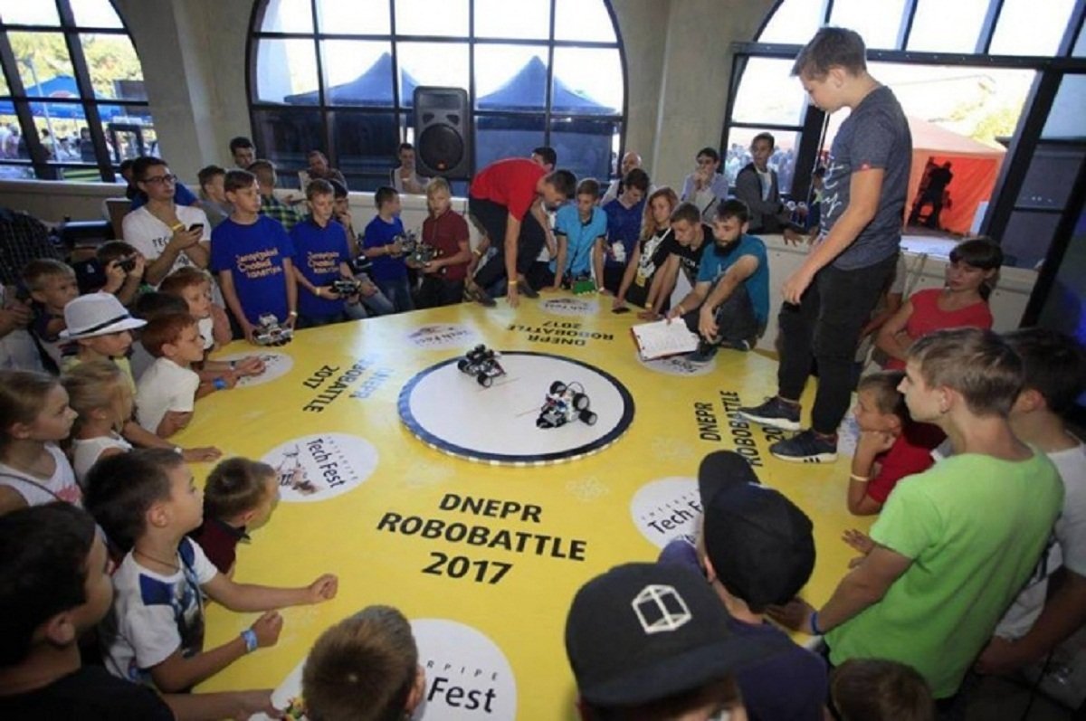 Спортивная робототехника в Днепре