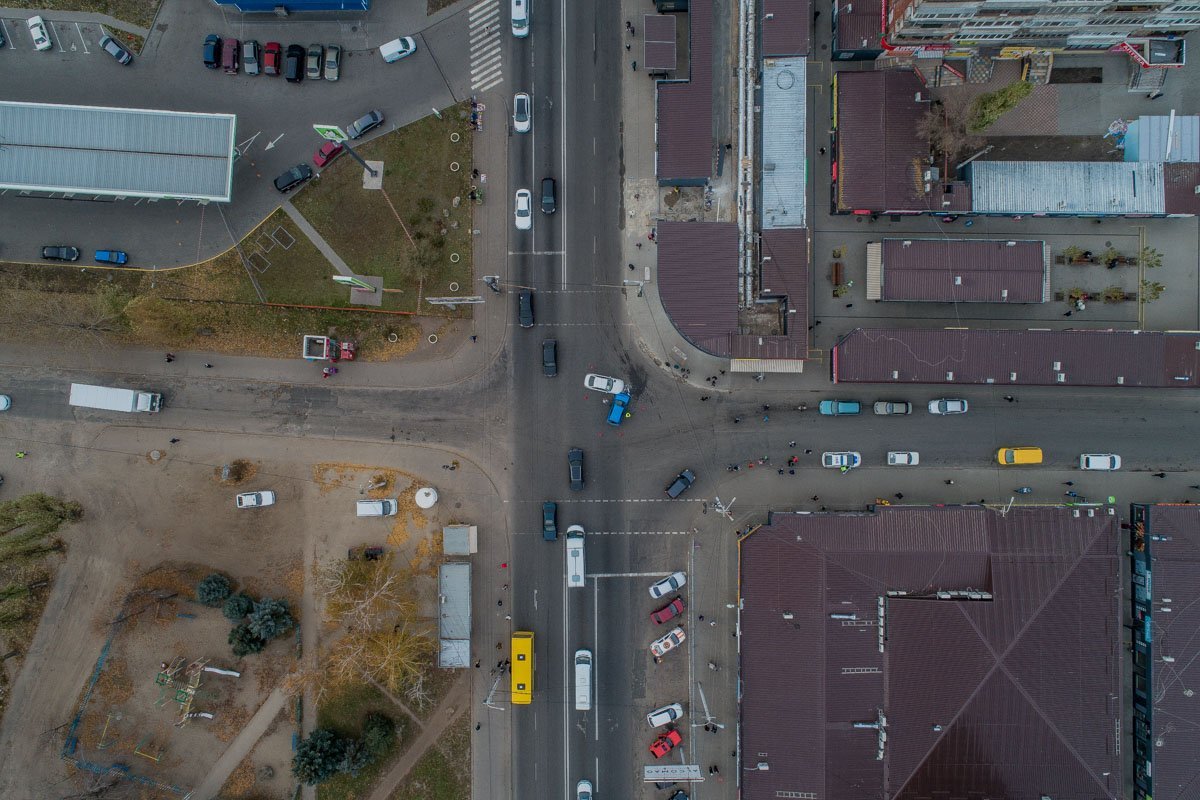 Авария произошла на Калиновой