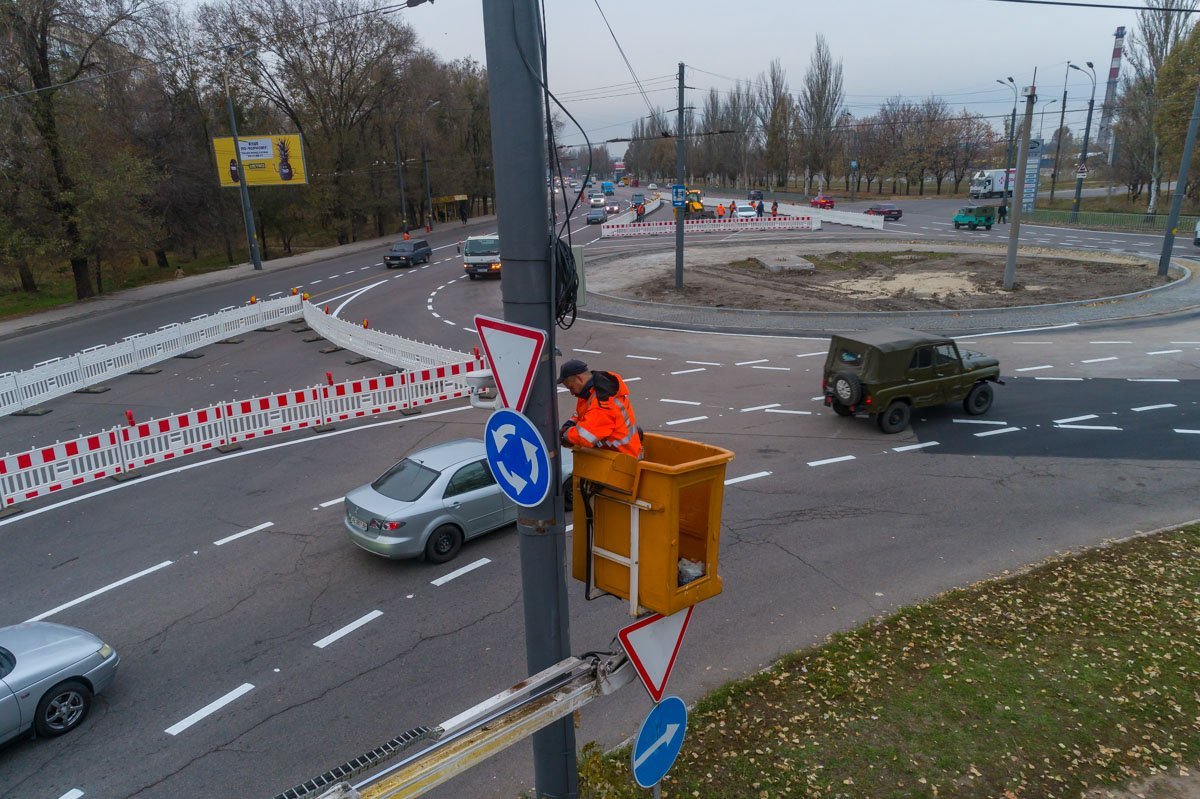 Основные знаки уже на месте