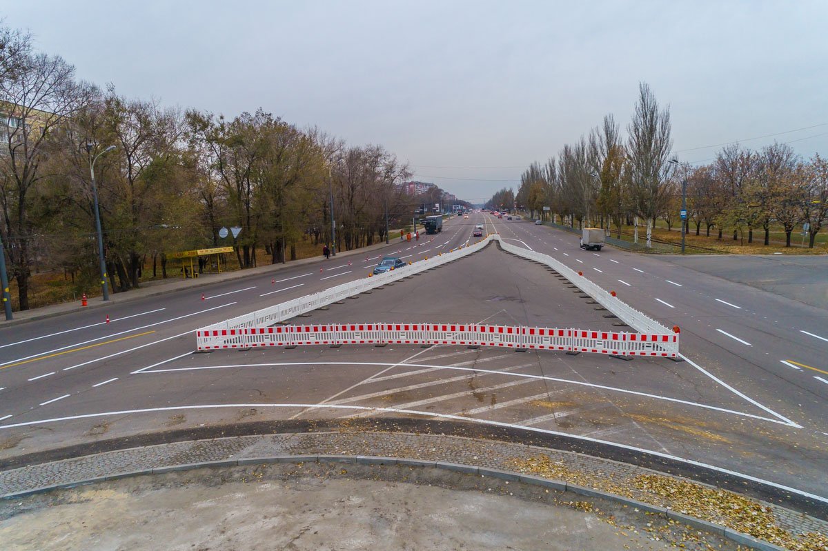 Кольцо уже без ограждения