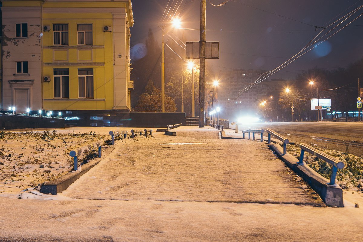 Зима уже близко: как выглядит Днепр под хлопьями мокрого снега Зима уже близко: как выглядит Днепр под хлопьями мокрого снега