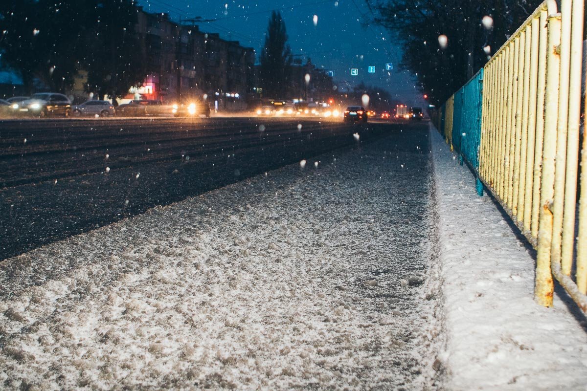 Зима начинает отстаивать свои права