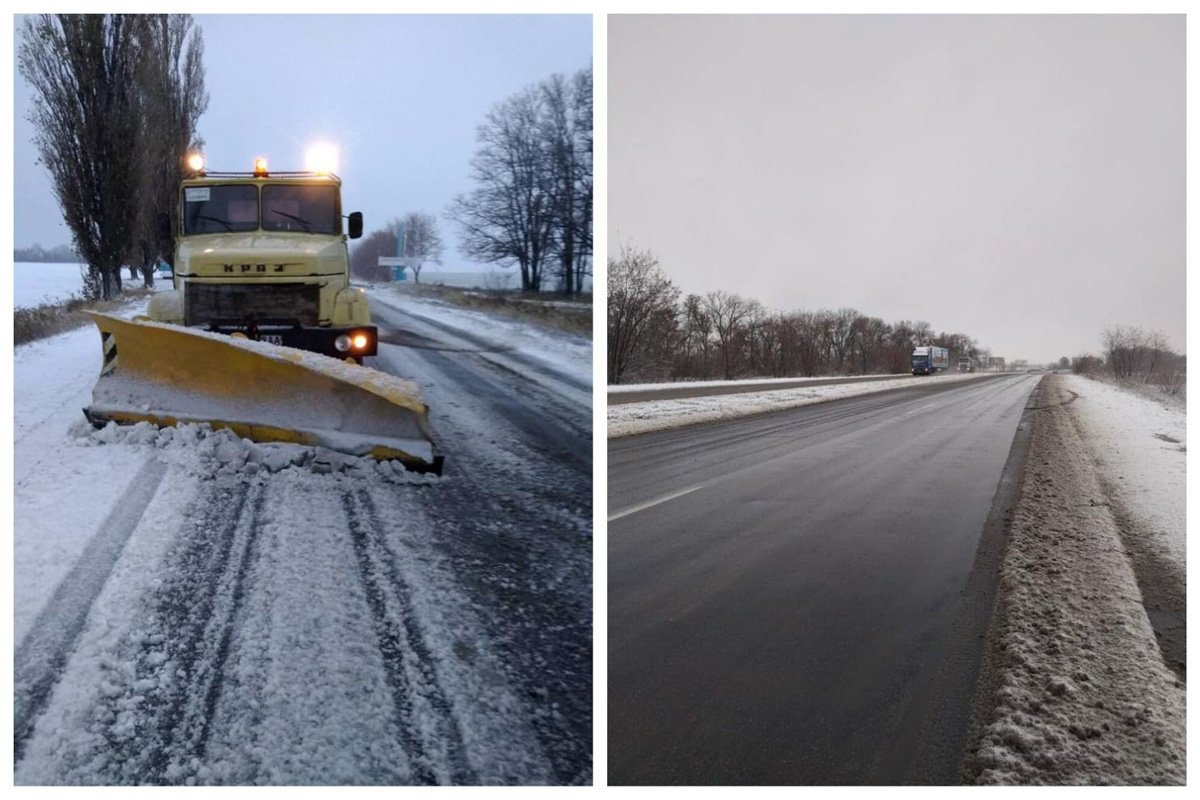 На трассах работает 48 единиц техники На трассах работает 48 единиц техники