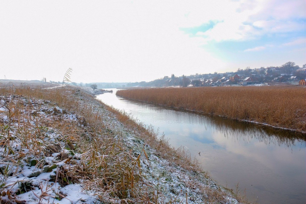 Расчищенный участок Мокрой Суры в 3 км в Сурско-Клевцовом Расчищенный участок Мокрой Суры в 3 км в Сурско-Клевцовом