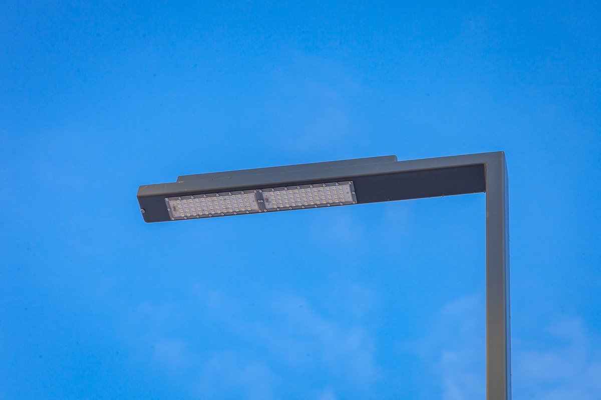 Сквер будут освещать современные фонари Сквер будут освещать современные фонари