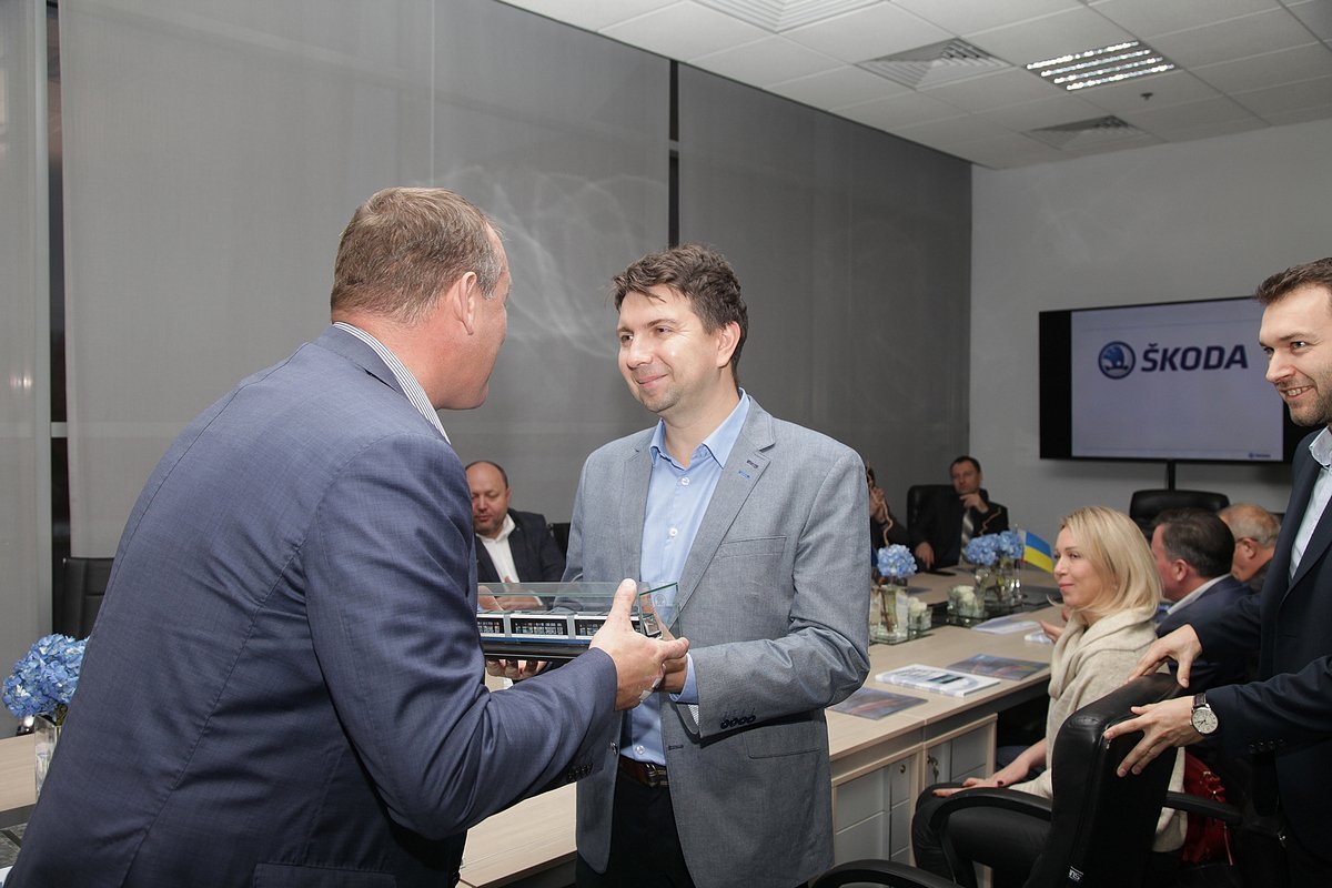 В Днепре открылось первое в Украине представительство чешской компании Skoda Transportation 5