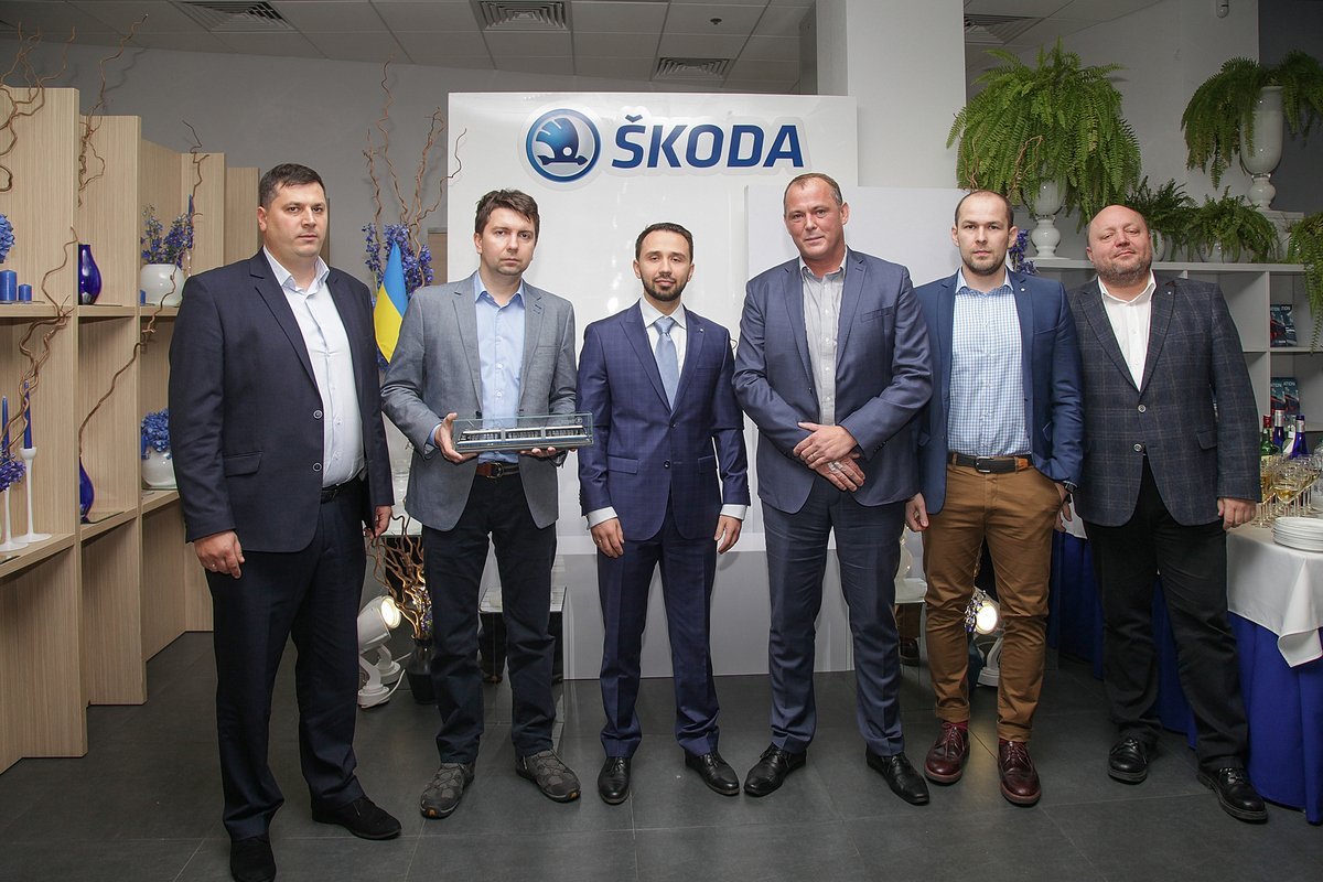 В Днепре открылось первое в Украине представительство чешской компании Skoda Transportation 6