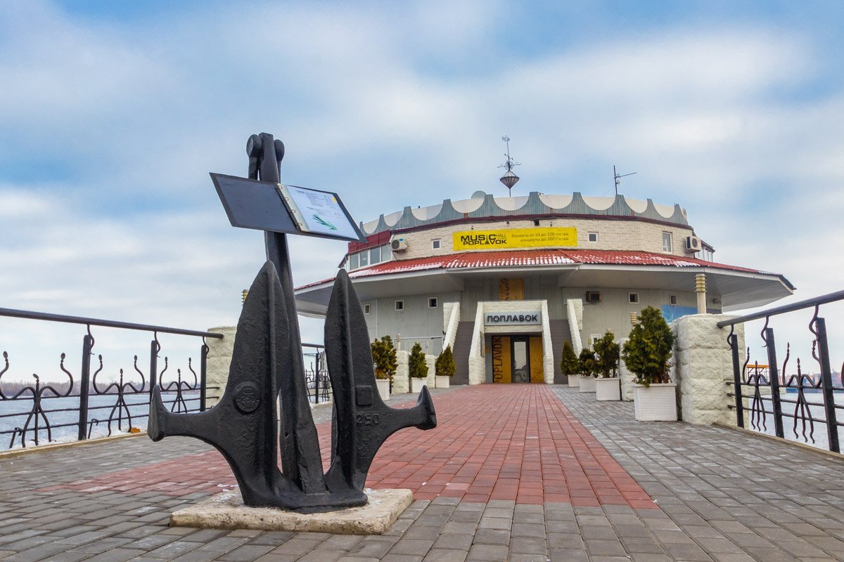 Зимой набережная особо прекрасна