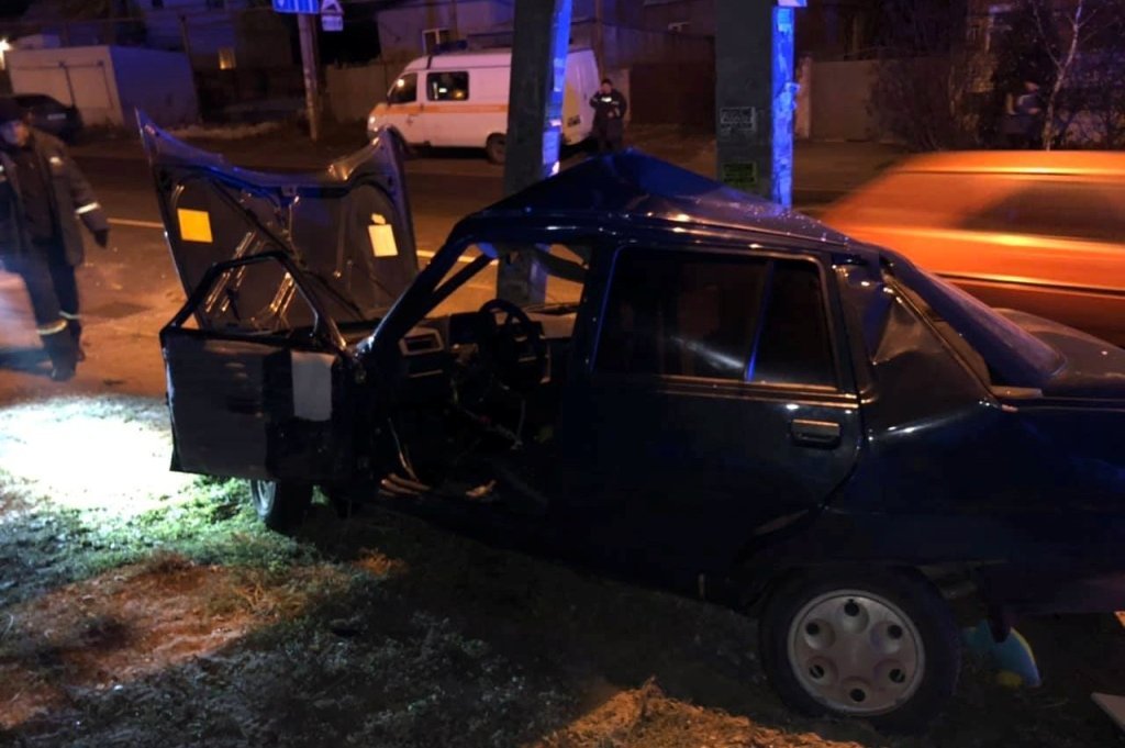 Пострадавшего отвезли в Мечникова