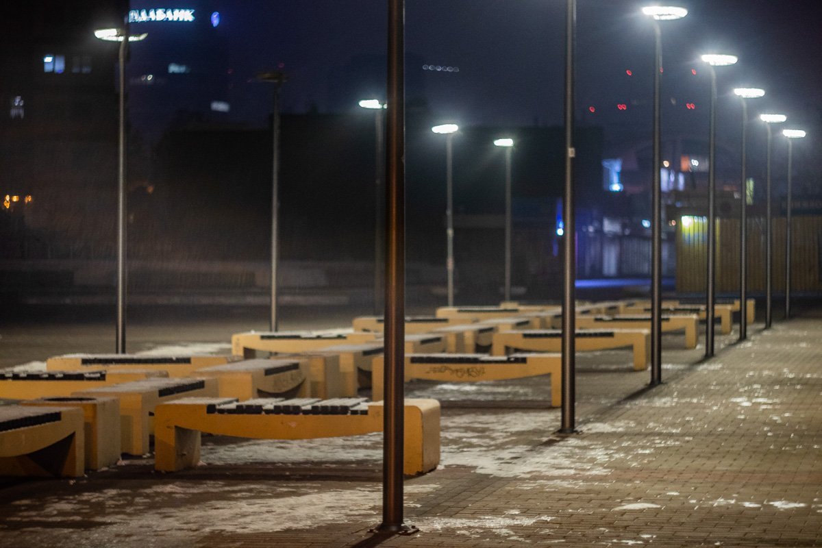 Редко когда увидишь это место пустым