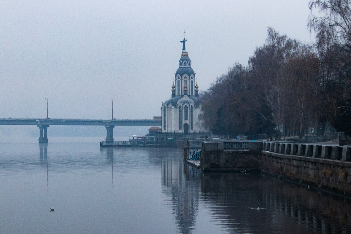 Город будто бы замер