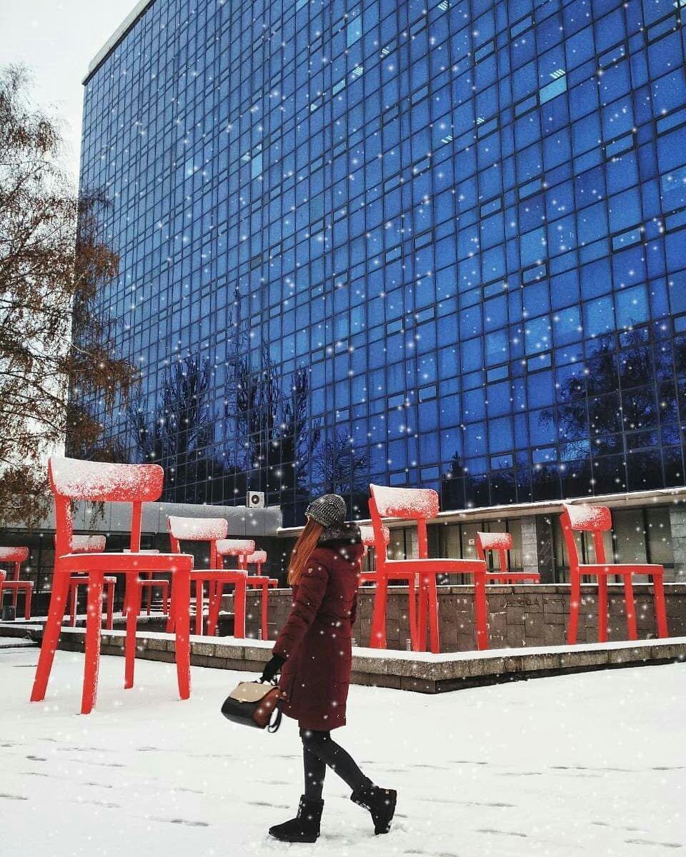 Первый снег - всегда радует. Фото: onisyaann