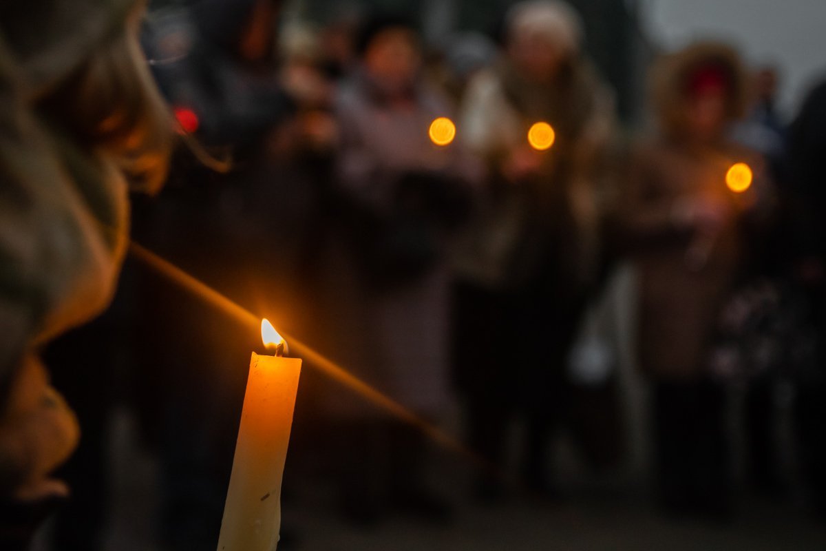 Погибших почтили минутой молчания Погибших почтили минутой молчания