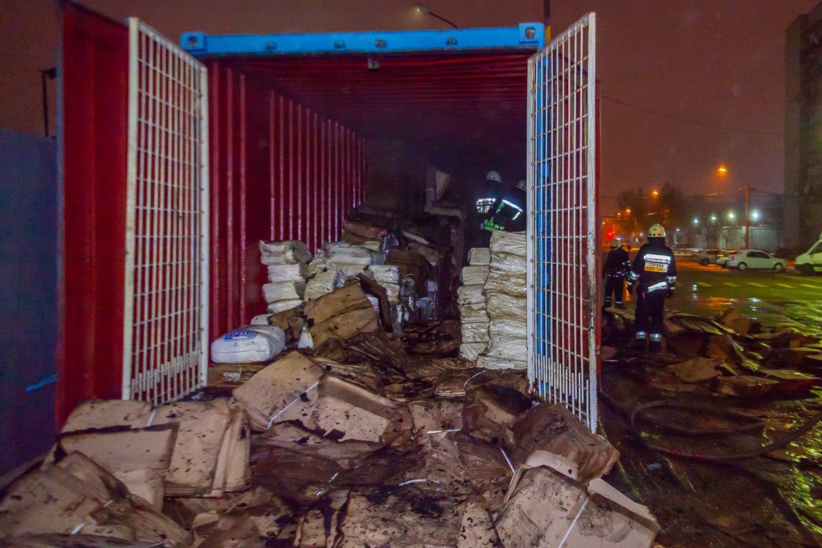 Пожар на Воронежской