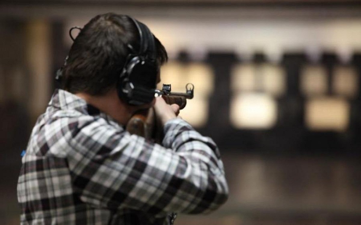 Стрельба в тире в Днепре Стрельба в тире в Днепре