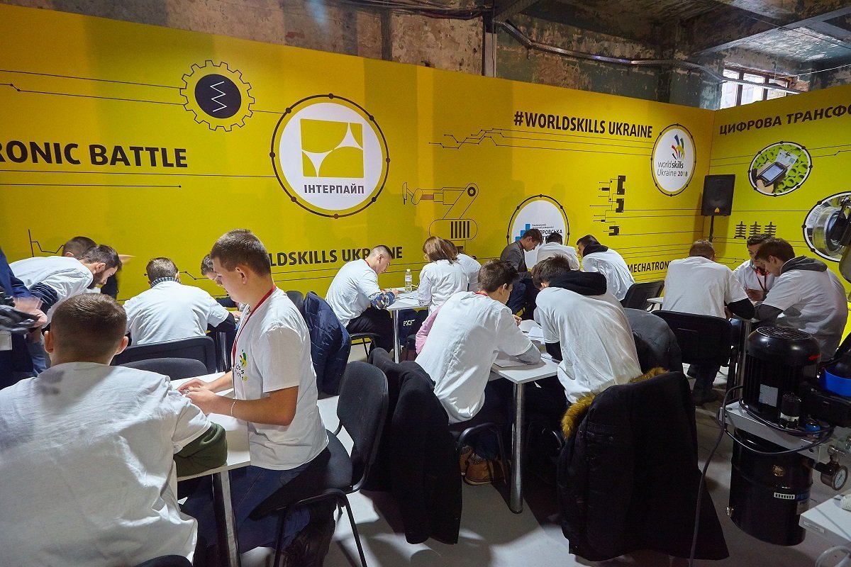 В рамках Worldskills впервые прошли соревнования по мехатронике 1
