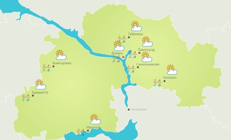 Осадков в этот день не предвидится