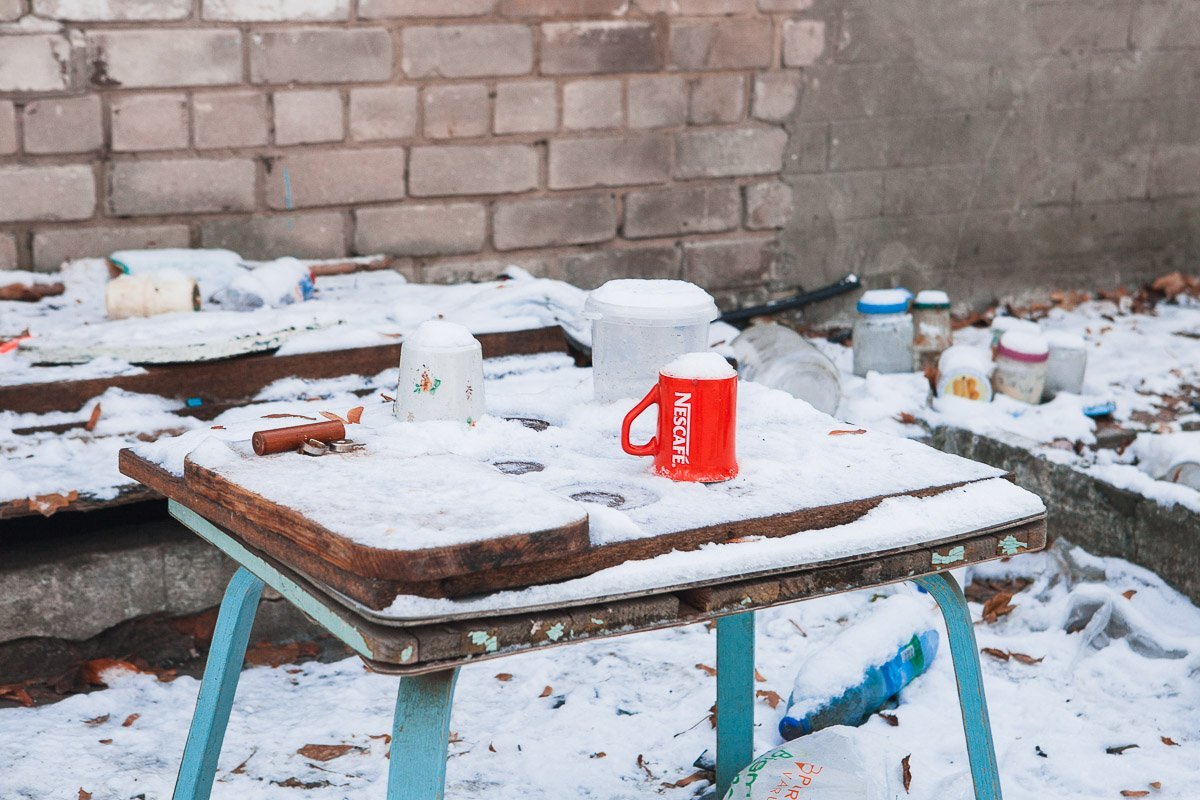 Погибший жил в заброшенном здании на улице Караваева, 13а