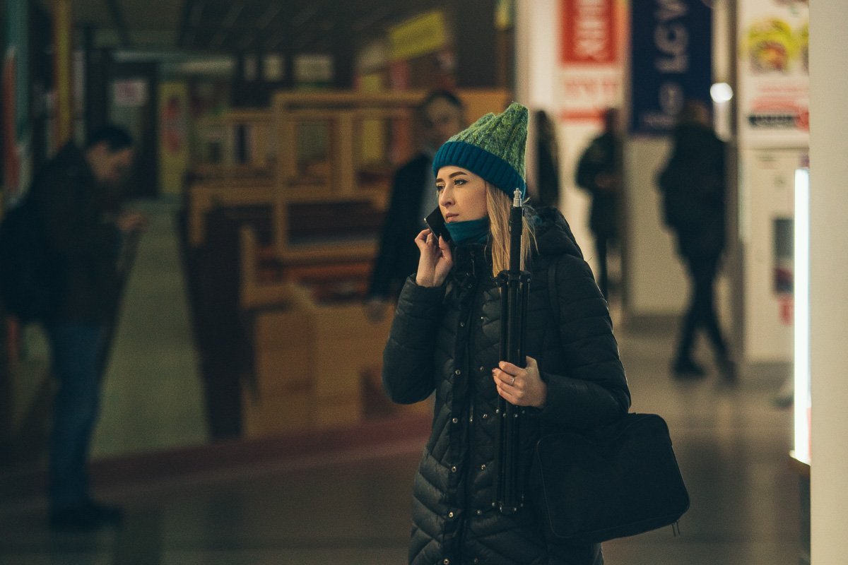 Днепряне любят вязаные шапки