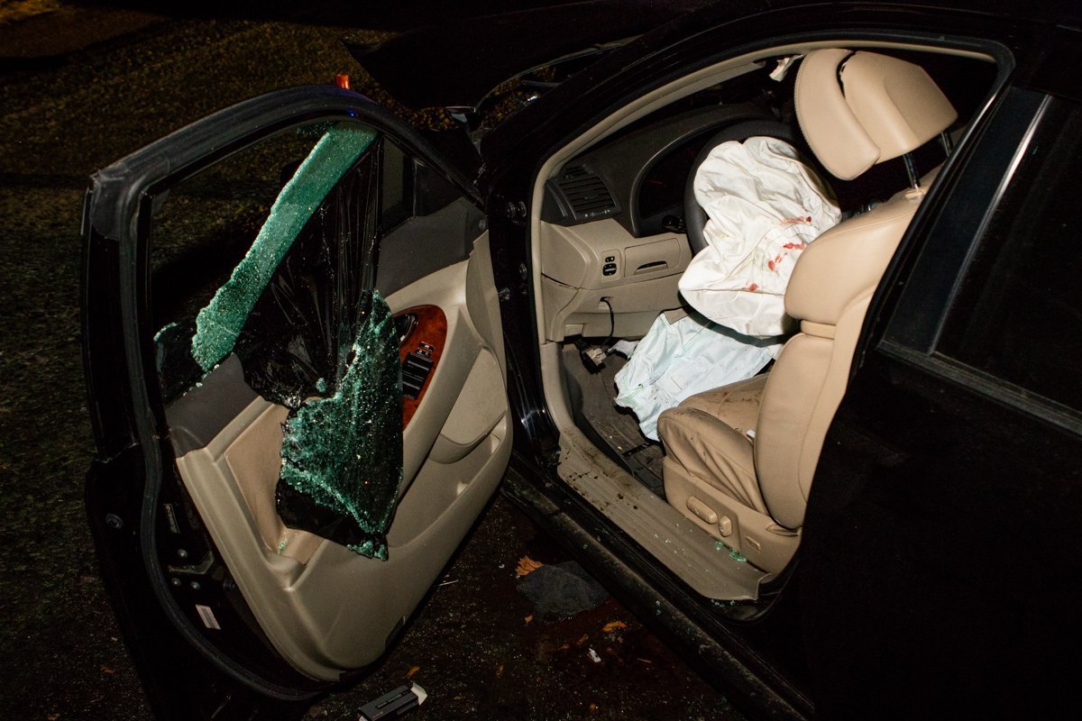 Ехал в сторону Днепра