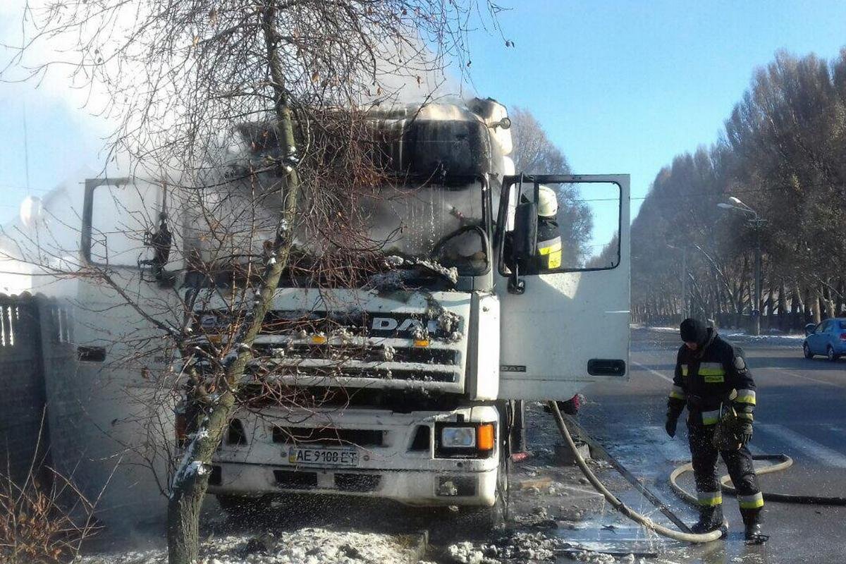 Инцидент произошел в районе дома № 107 на Криворожской улице Инцидент произошел в районе дома № 107 на Криворожской улице