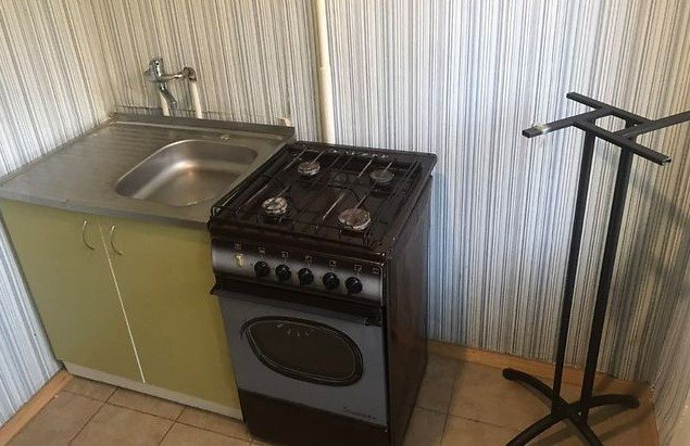 Общая площадь квартиры составляет 22 м²