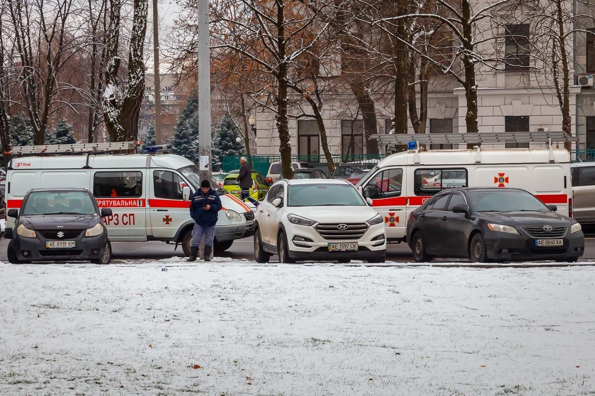 На месте работали ГСЧС