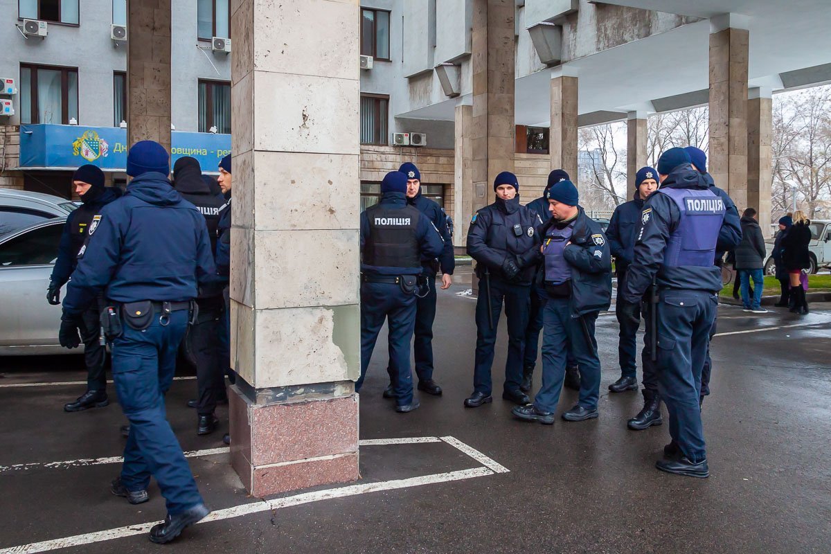 Патрульные контролировали обстановку