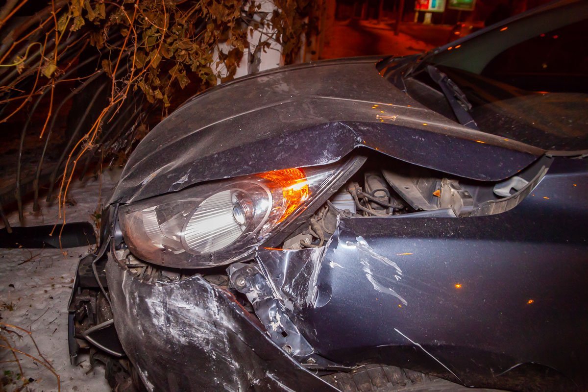 Не справилась с управлением