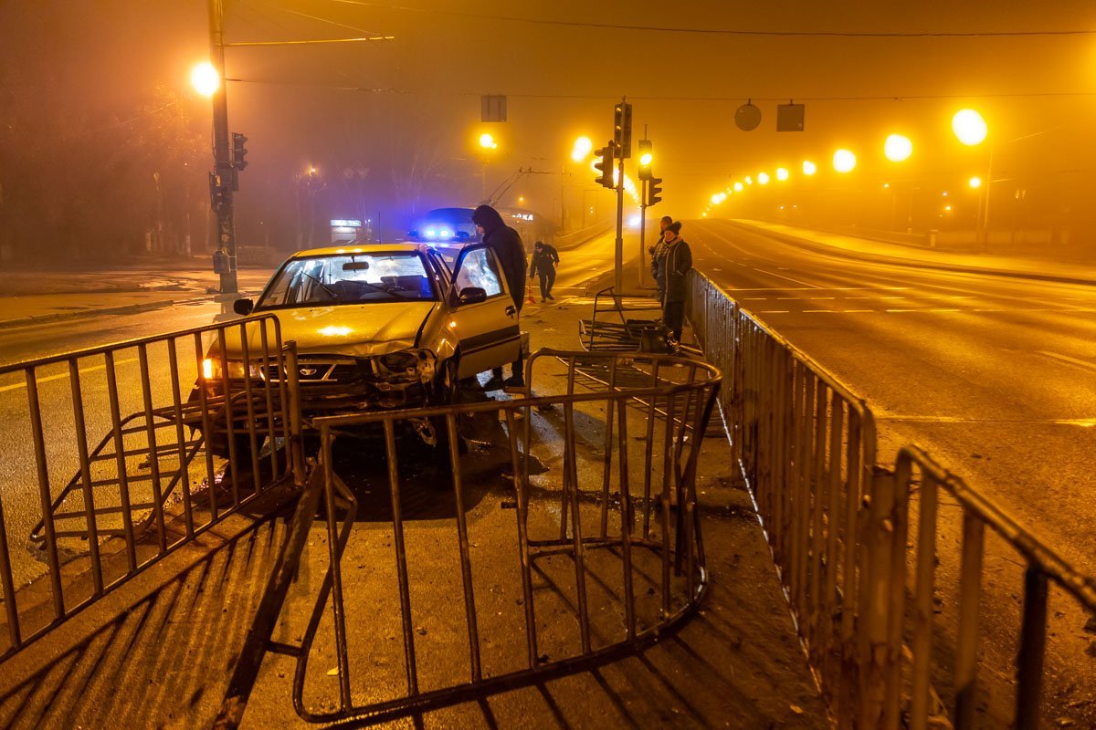 ДТП на Слобожанском проспекте