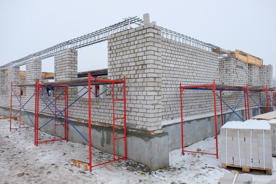 Сейчас будущий дом для детей выглядит так Сейчас будущий дом для детей выглядит так