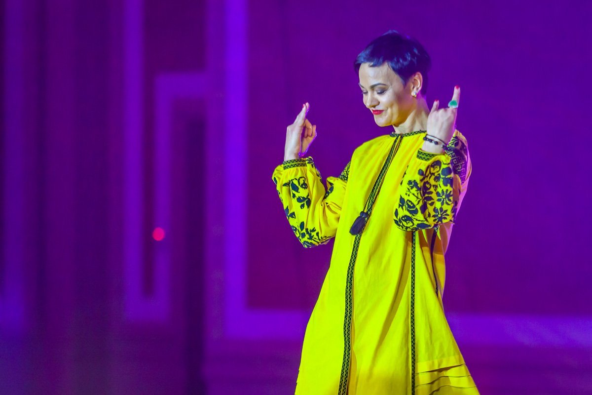 Этно-наряды поражали Этно-наряды поражали