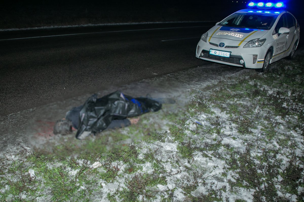 Перебегал трассу