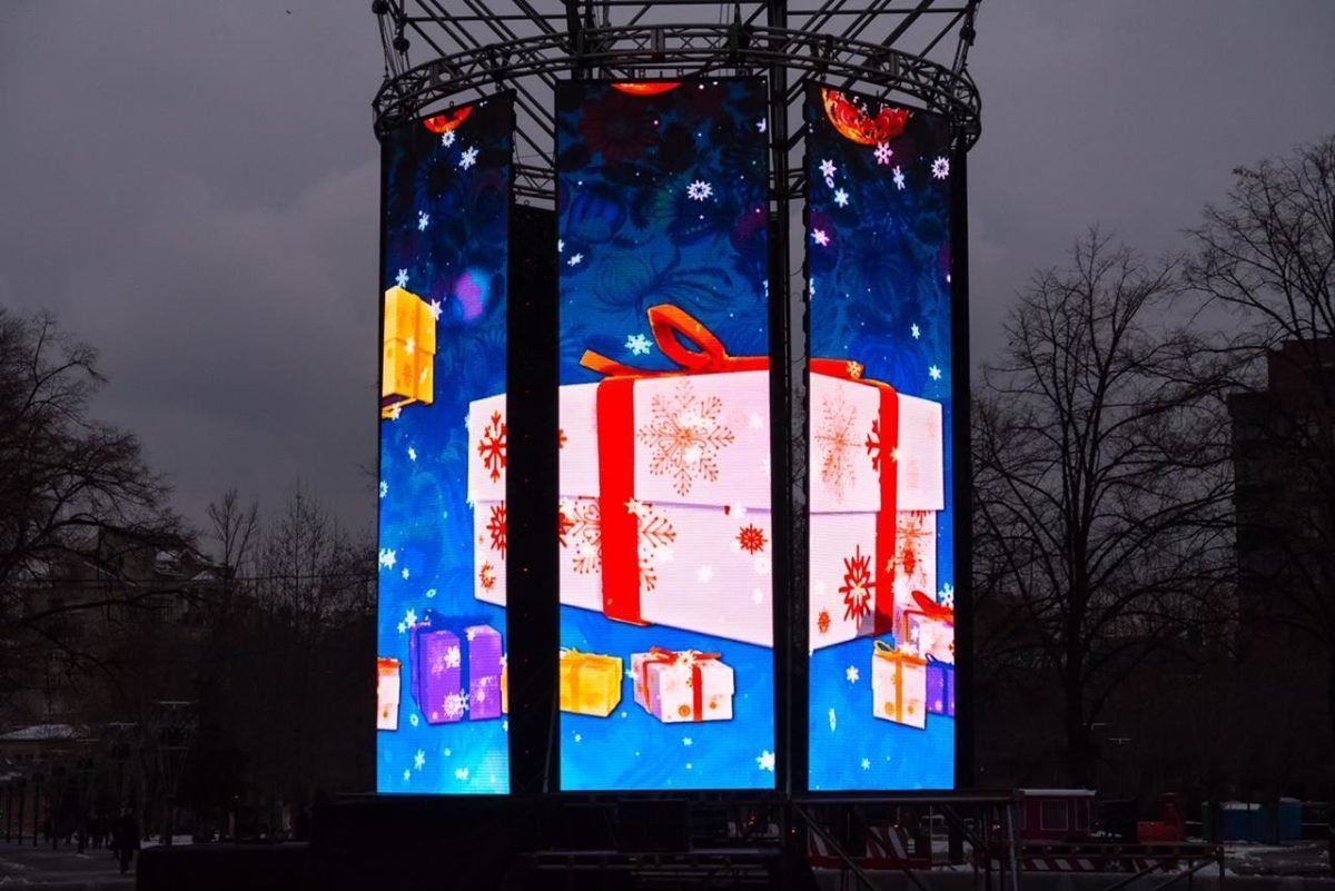 Увидеть инсталляцию все желающие смогут до 20 декабря, с 10:00 до 20:00