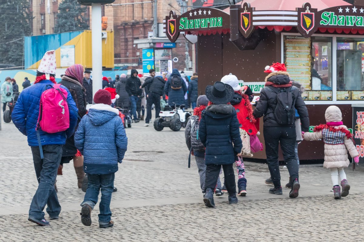 Группы искали свои локации по центру города