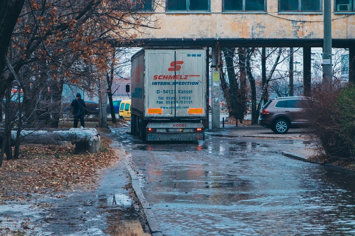 Просим водителей быть аккуратными
