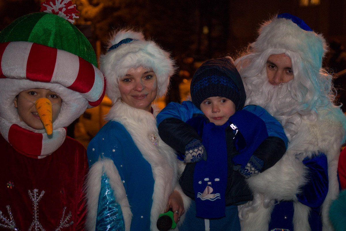 На празднике работали аниматоры