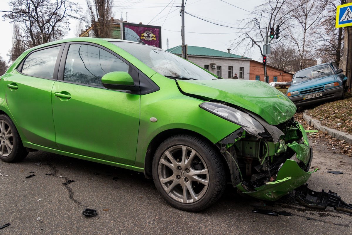 В результате столкновения пострадал мужчина В результате столкновения пострадал мужчина
