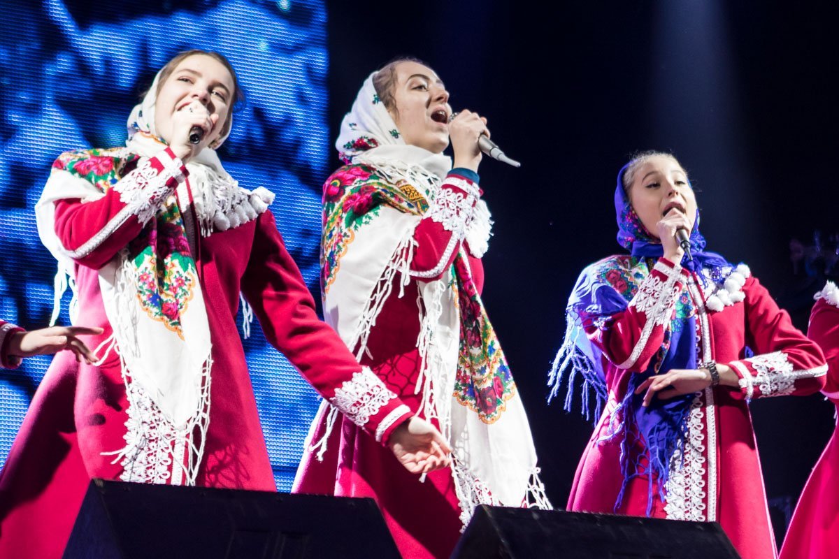 Зрители могли насладиться выступлениями